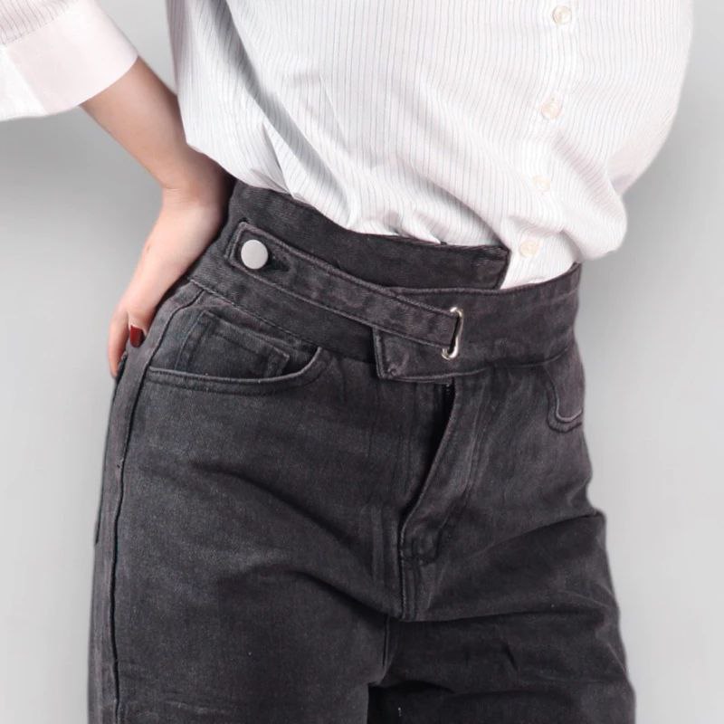 Celana Jeans D46 - jeans Boyfriend Kekinian - Celana Panjang Wanita - Jeans panjang