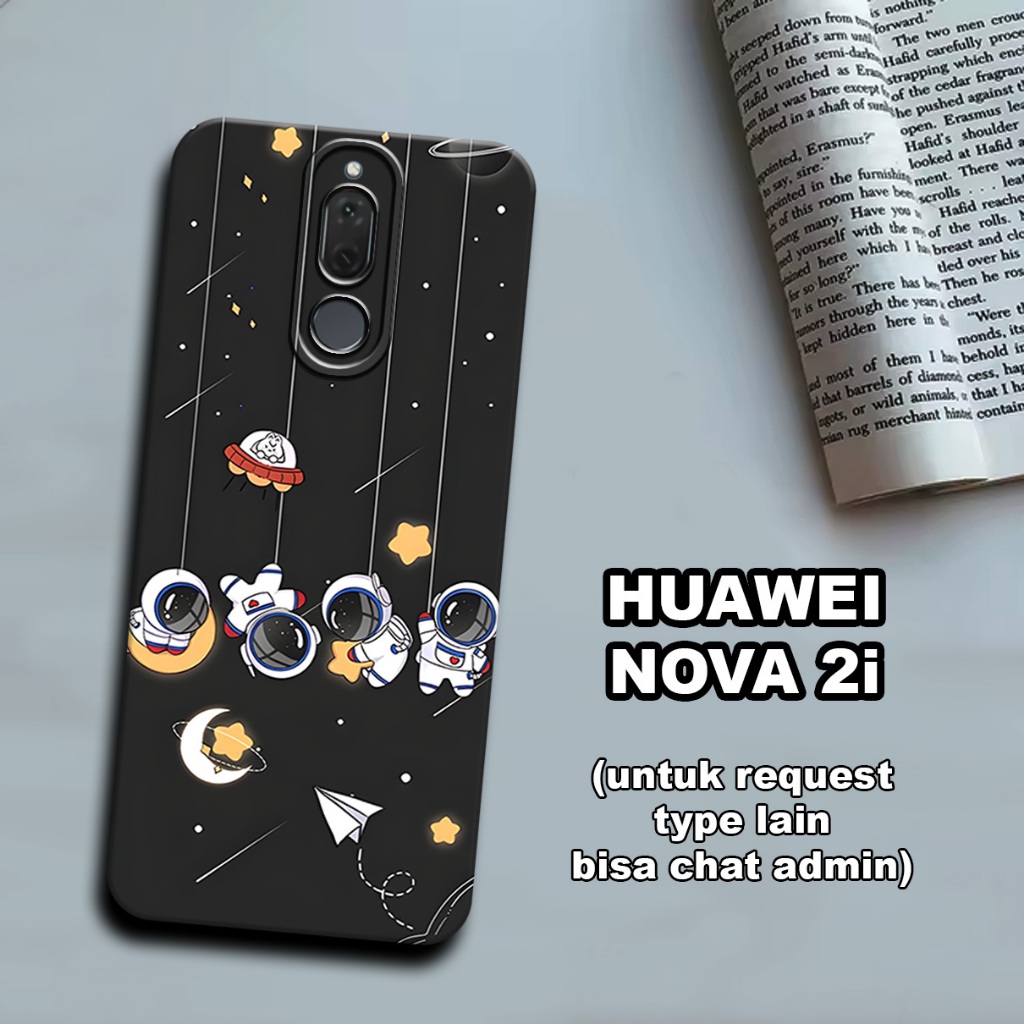 CC35/ Softcase karet lentur untuk huawei nova 2i/Motif lucu/case huawei nova 2i/kesing huawei nova 2
