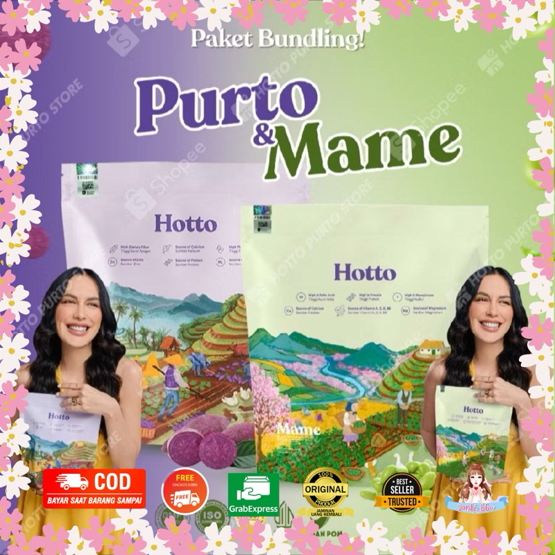 

HOTTO PURTO Multigrain with Purple Potato 1 Pouch - 16 Sachet