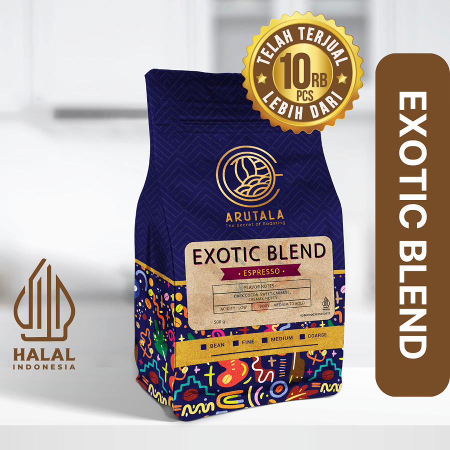 

ARUTALA Kopi Exotic Blend Espresso 500 Gram