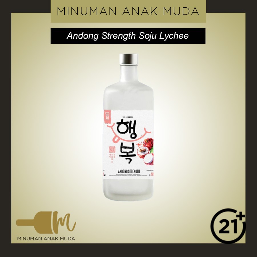 

Andong / An Dong Strength Soju Lychee Leci 750ml