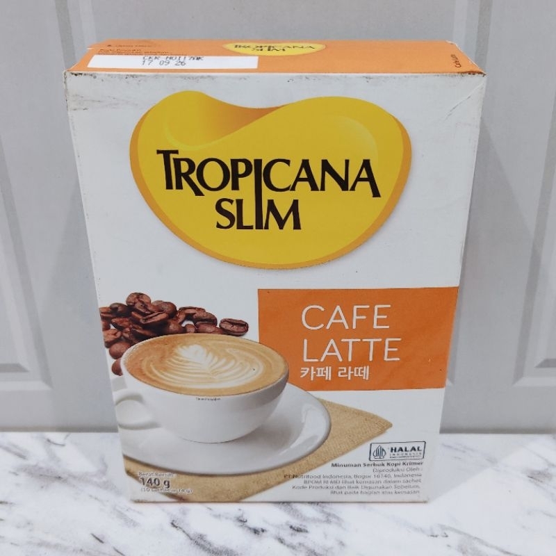 

TROPICANA SLIM CAFE LATTE 140GR