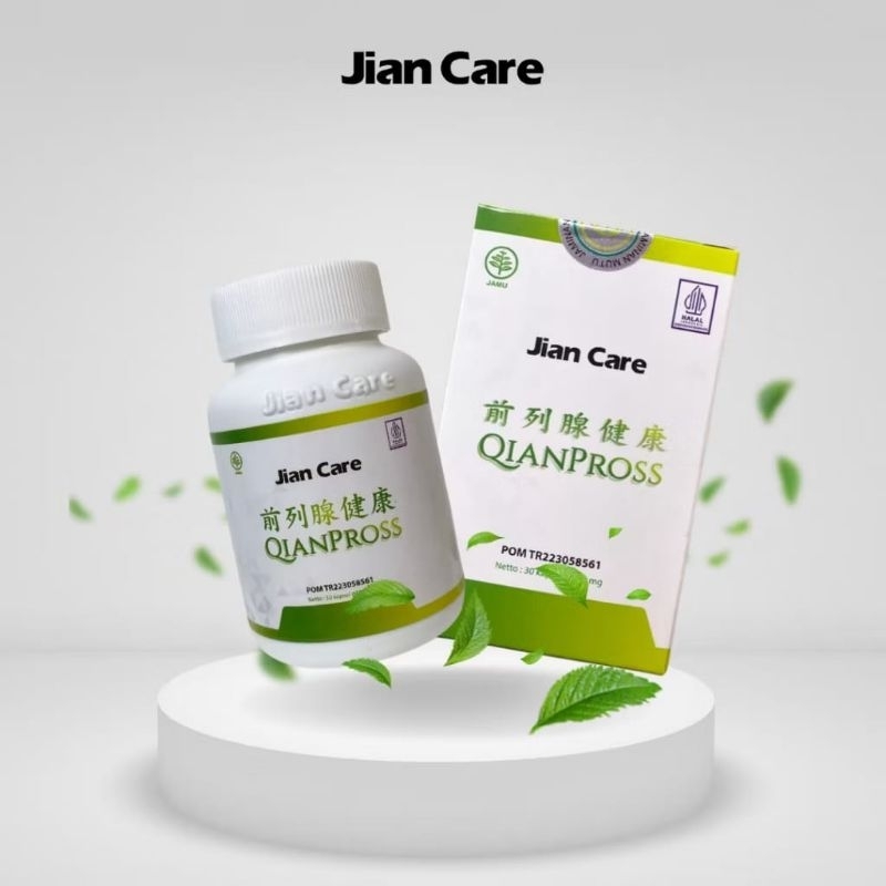 Obat Prostat Jian Care Qianpross Asli Original Mengatasi Kanker Prostat BPOM