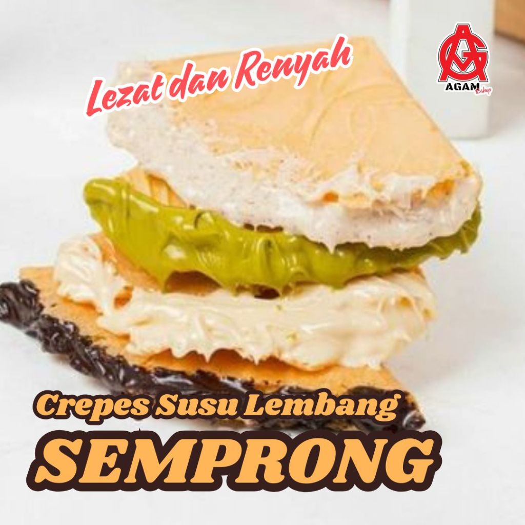 

Semprong Crepes Susu Lembang