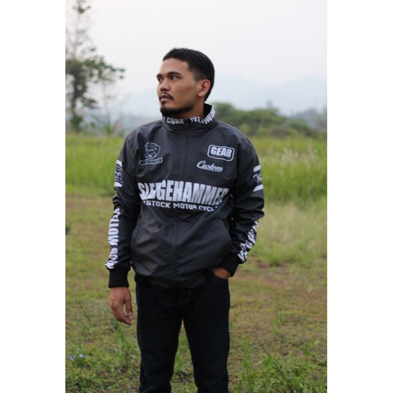 Jaket Motor Bomber Jaket Nascar Sunmori