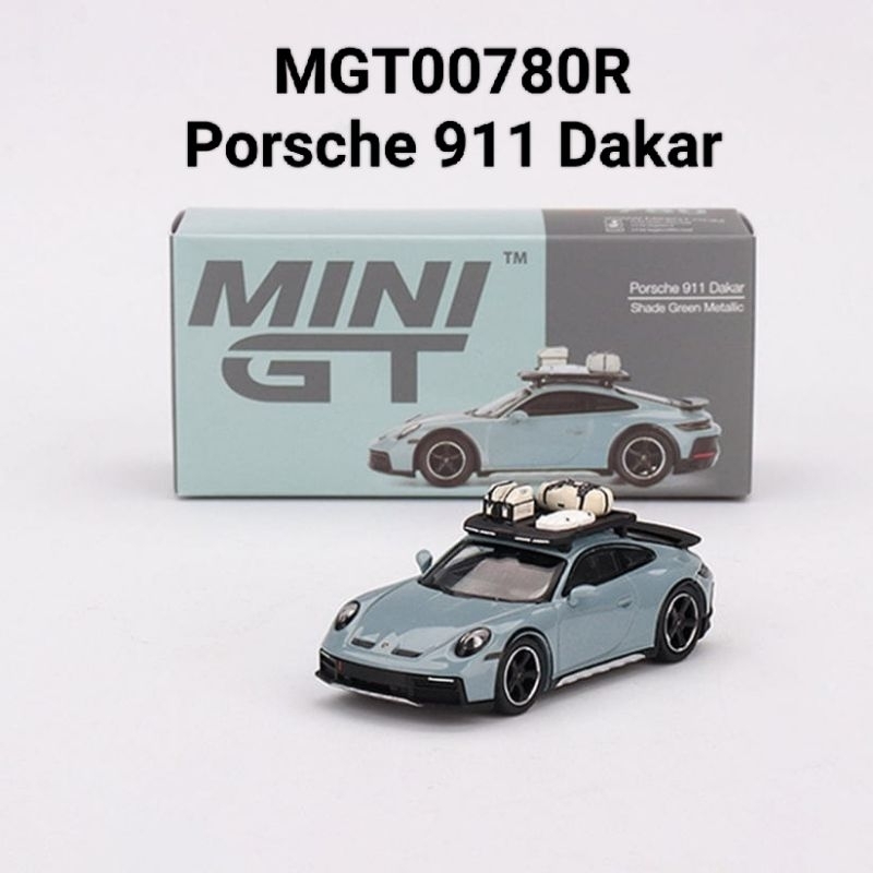 Minigt 1/64 diecast Porsche 911 Dakar