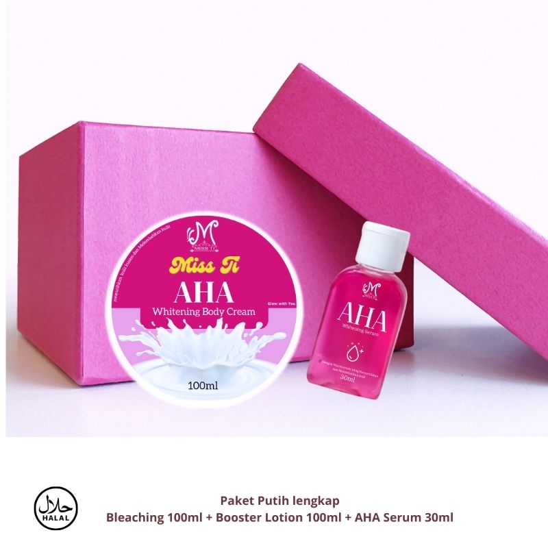 BPOM Bleaching AHA 50ml FREE Serum 30ml