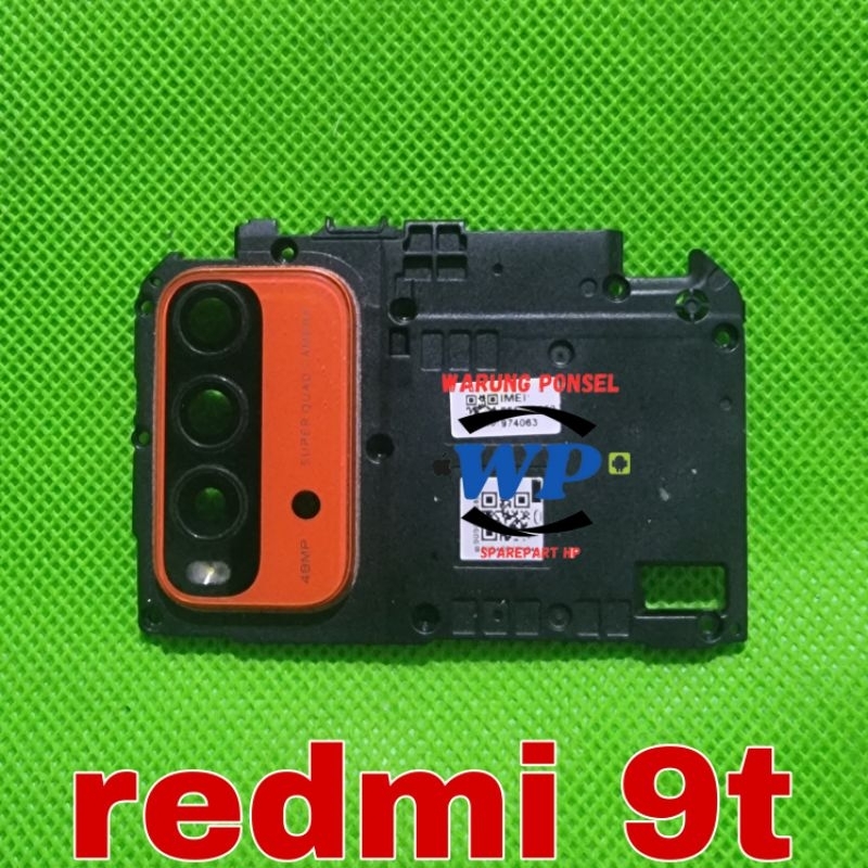 PENUTUP MESIN KACA KAMERA REDMI 9T ORI COPOTAN NORMAL