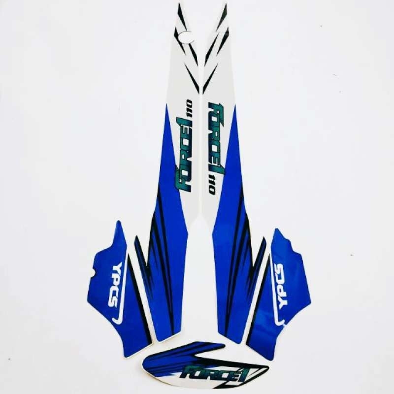 Striping stiker body motor force one 110 1994 standar lis les bodi force 1 tahun 1994 berkualitas