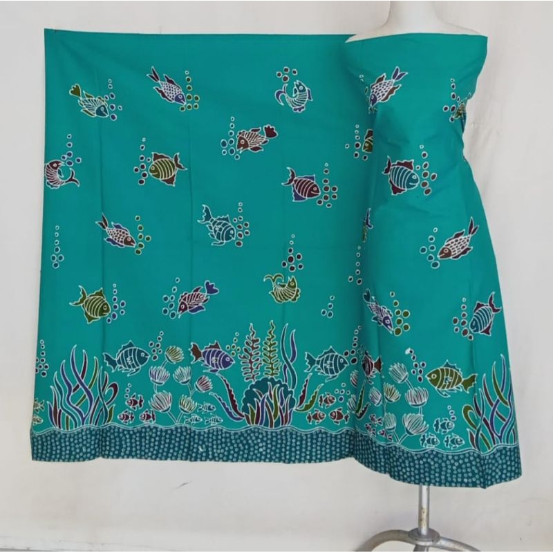 KAIN BATIK MADURA MOTIF IKAN | BATIK TULIS