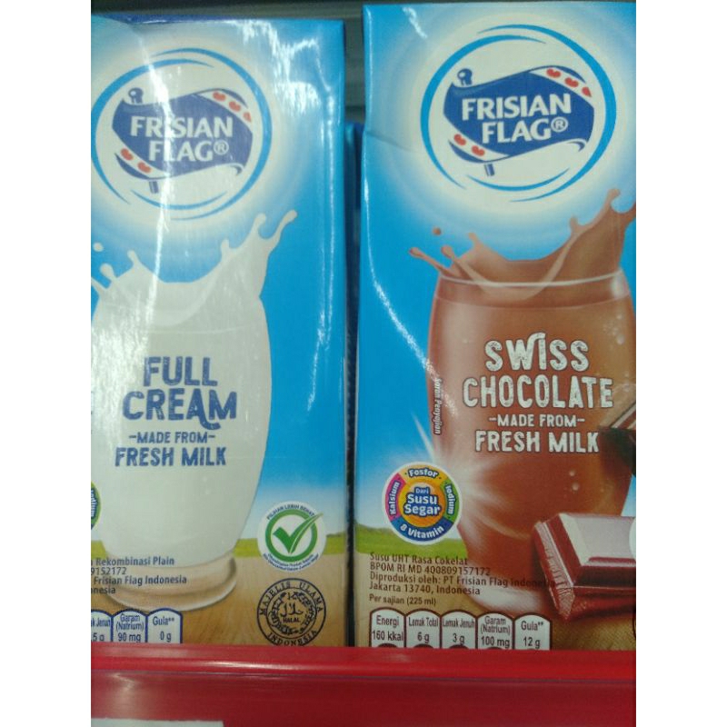 

susu frissian flag 1 liter rasa full cream ,coconut delight,coklat ( 946 ml)