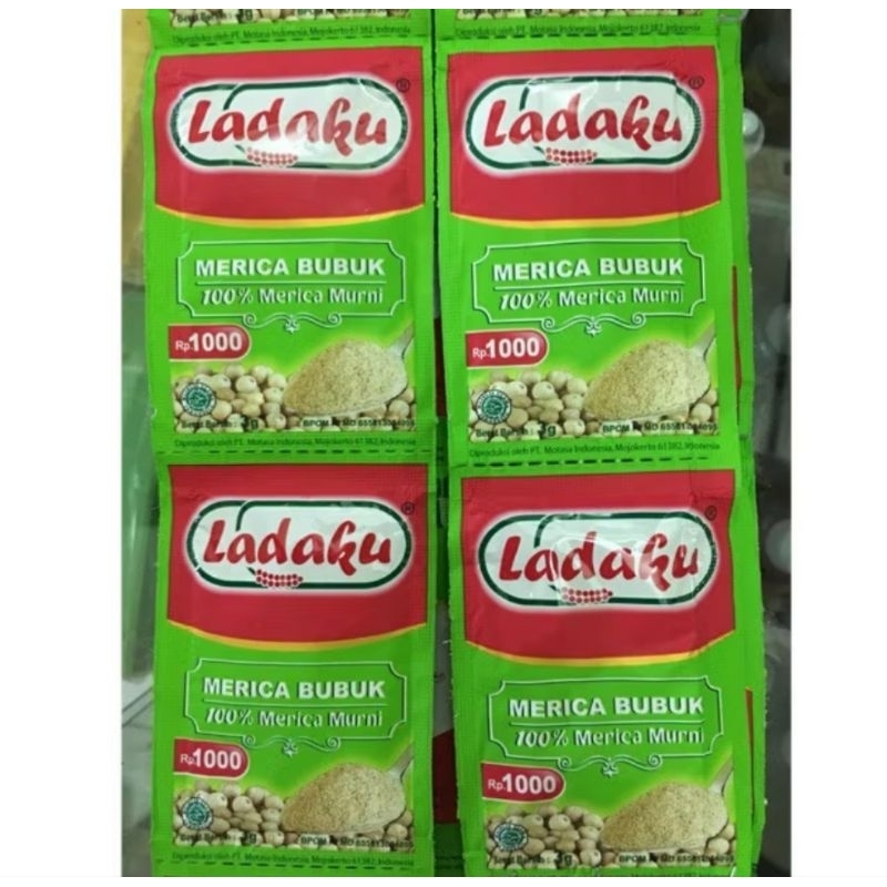 

Ladaku merica bubuk rentengan isi 12sachet