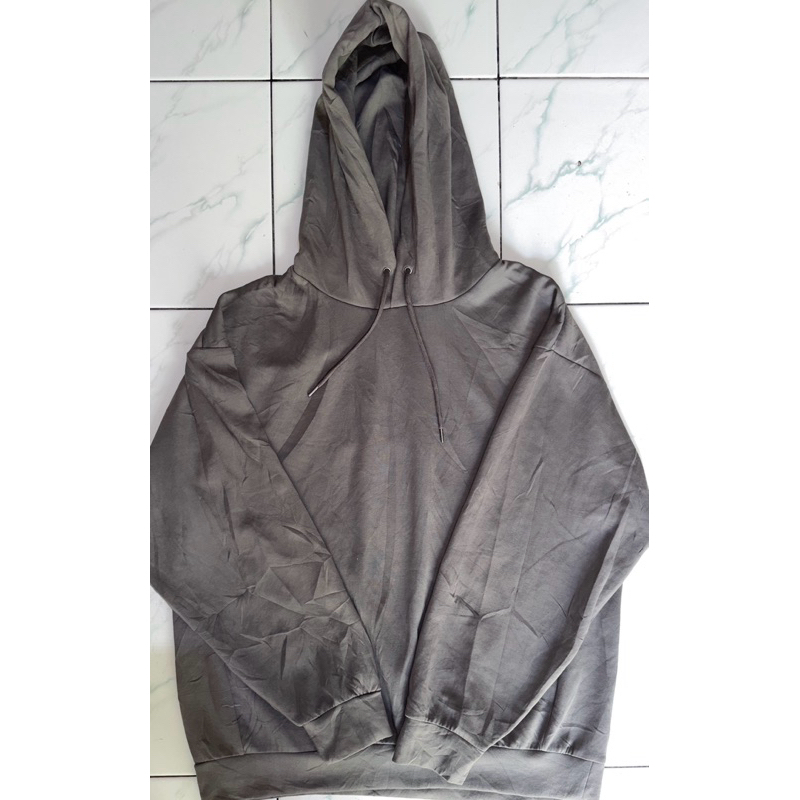 Hoodie GU Basic Grey