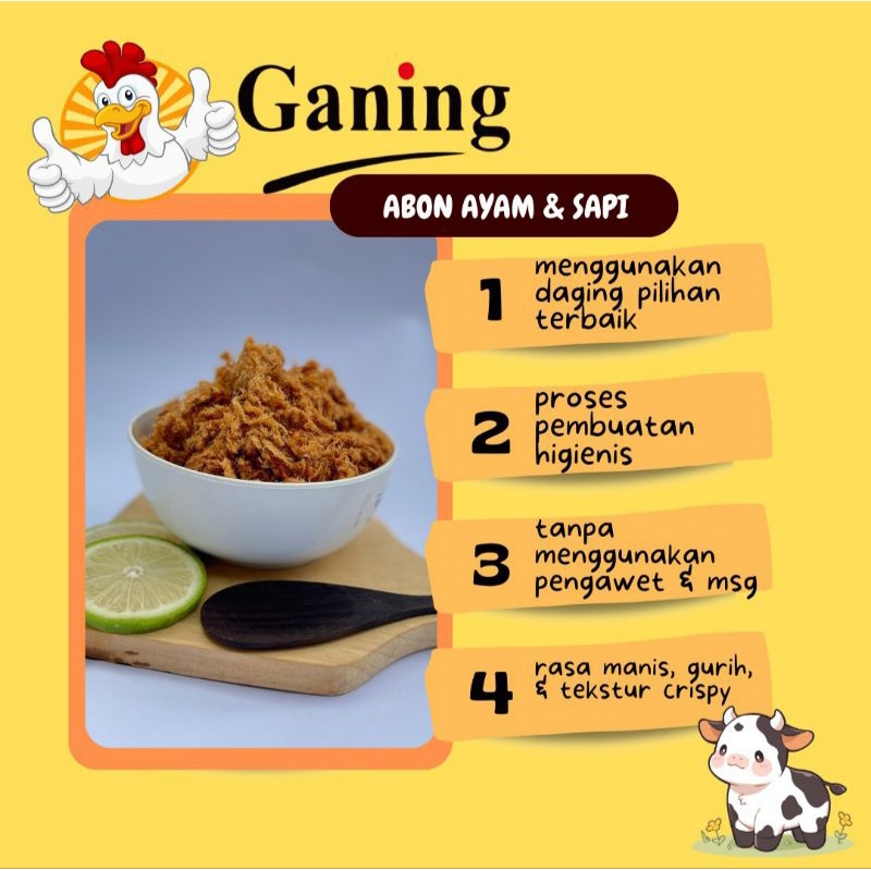 

Ganing Abon Ayam