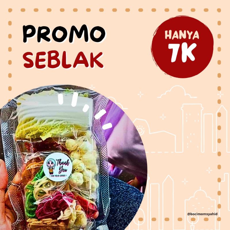 

SEBLAK INSTAN TINGGAL SEDUH