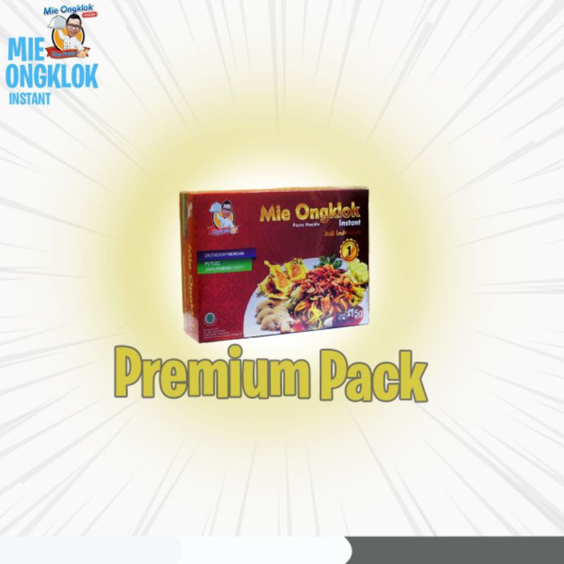 

Mie Ongklok Instant Mas Desta Premium Pack