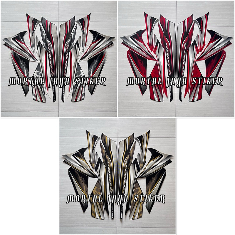 STIKER STRIPING LIS LES BODY MOTOR VIXION OLD 2011 2012