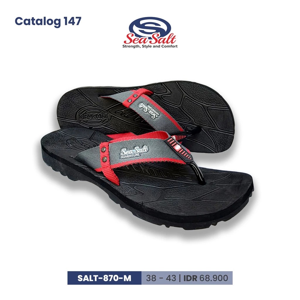 SANDAL JEPIT PRIA | Sea Salt | SALT-870-M