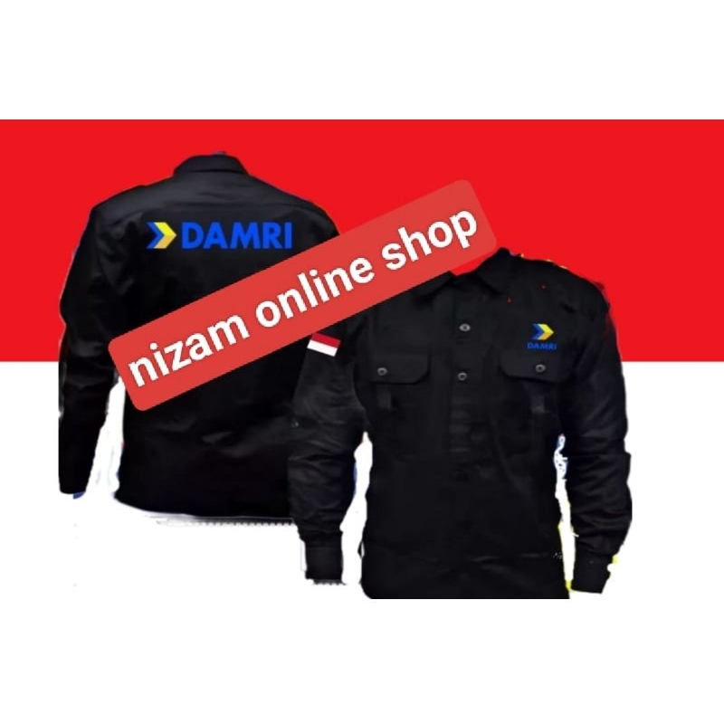 KEMEJA Damri Seragam Damri Baju Damri Pdh Damri Kemeja kerja Damri seragam kerja Damri baju kerja Da