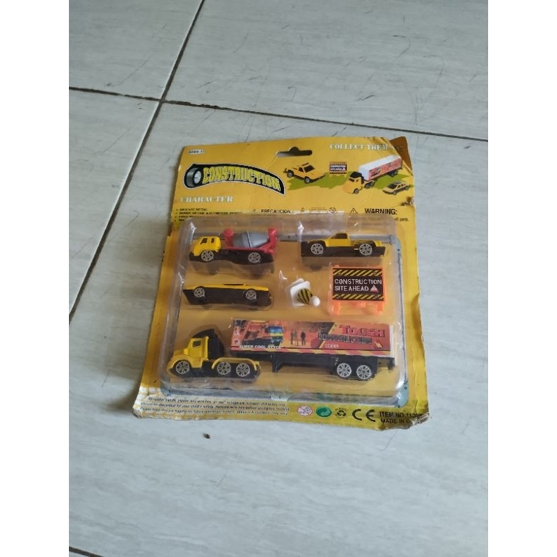 Mainan anak jadul, vintage set construction. Kondisi NOS Jadul 90an