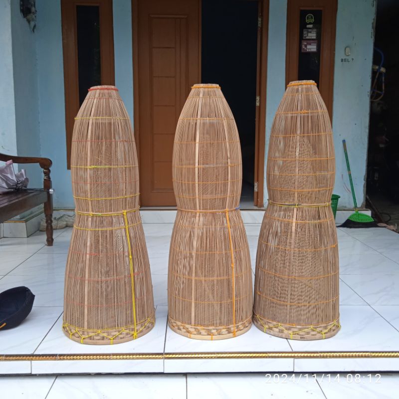 Jebakan ikan dari bambu perangkap ikan