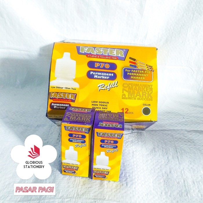 

Tinta Spidol permanen marker Faster P70