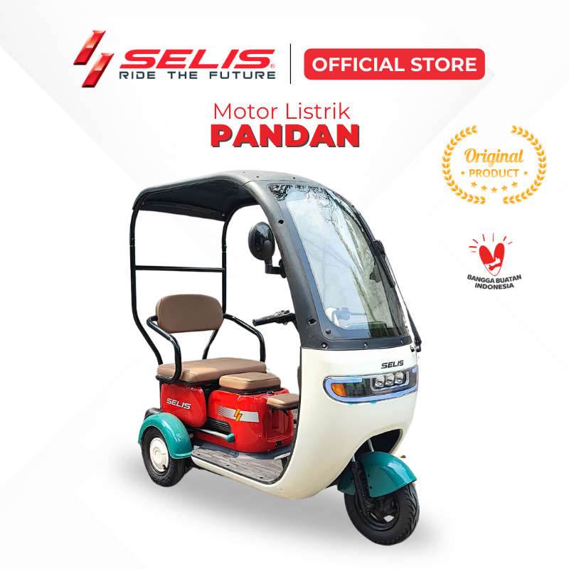 SELIS - Motor listrik Roda Tiga tipe Pandan ( Roda 3 )