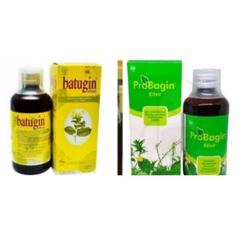 Batugin elixir | probagin | 120ml | 300ml | Ed=01 2025 untuk meluruhkan batu urin dan ginjal