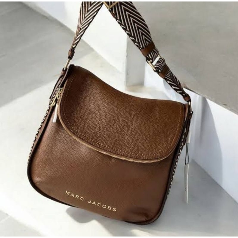 Tas wanita  groove cognag hobo webing strap