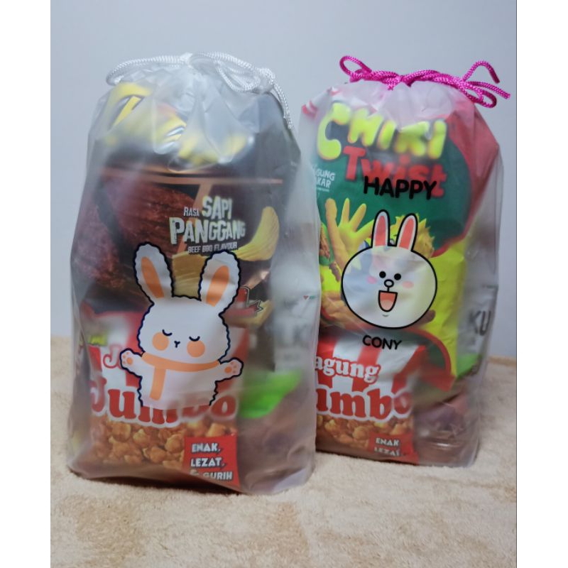 

Paket Snack Pouch Medium Ulang Tahun Anak Free Hantag