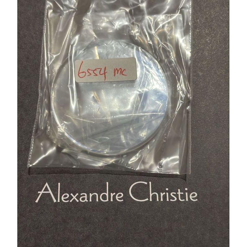 kaca jam tangan pria Alexandre Christie 6554MC original