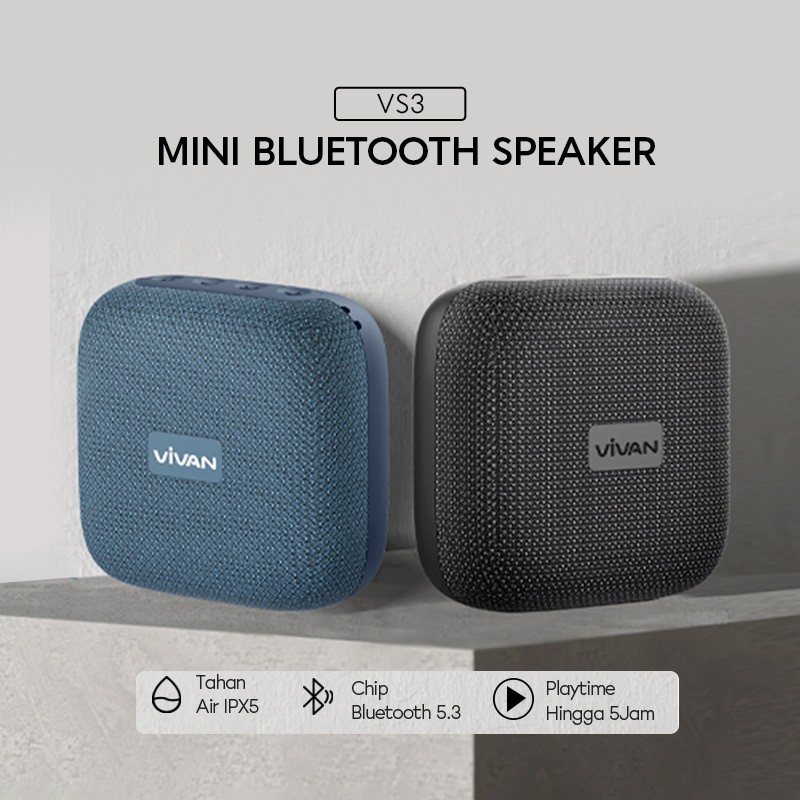 SPEAKER VIVAN VS3 | SPEAKER BLUETOOTH | SPEAKER PORTABLE | SPEAKER TERLARIS