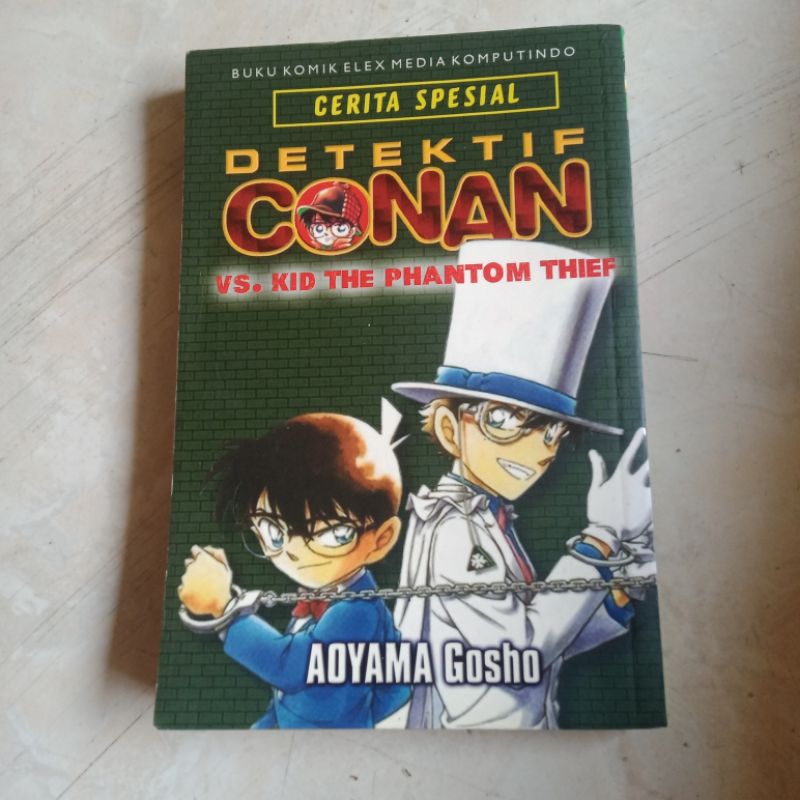 Komik detektif Conan vs.kid the phantom thief