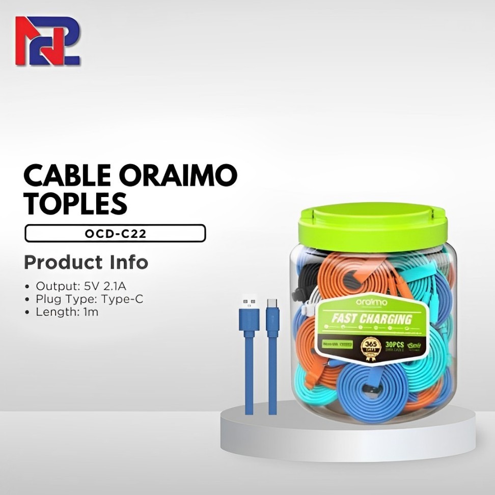 ORAIMO Kabel Data Candy Fast Charging Micro USB Type-C Lightning - OCD-M22 OCD-C22 OCD-L22