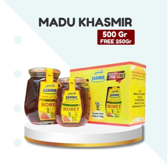 

Kashmir Natural Honey - Madu Combo Pack 500gr + 250gr