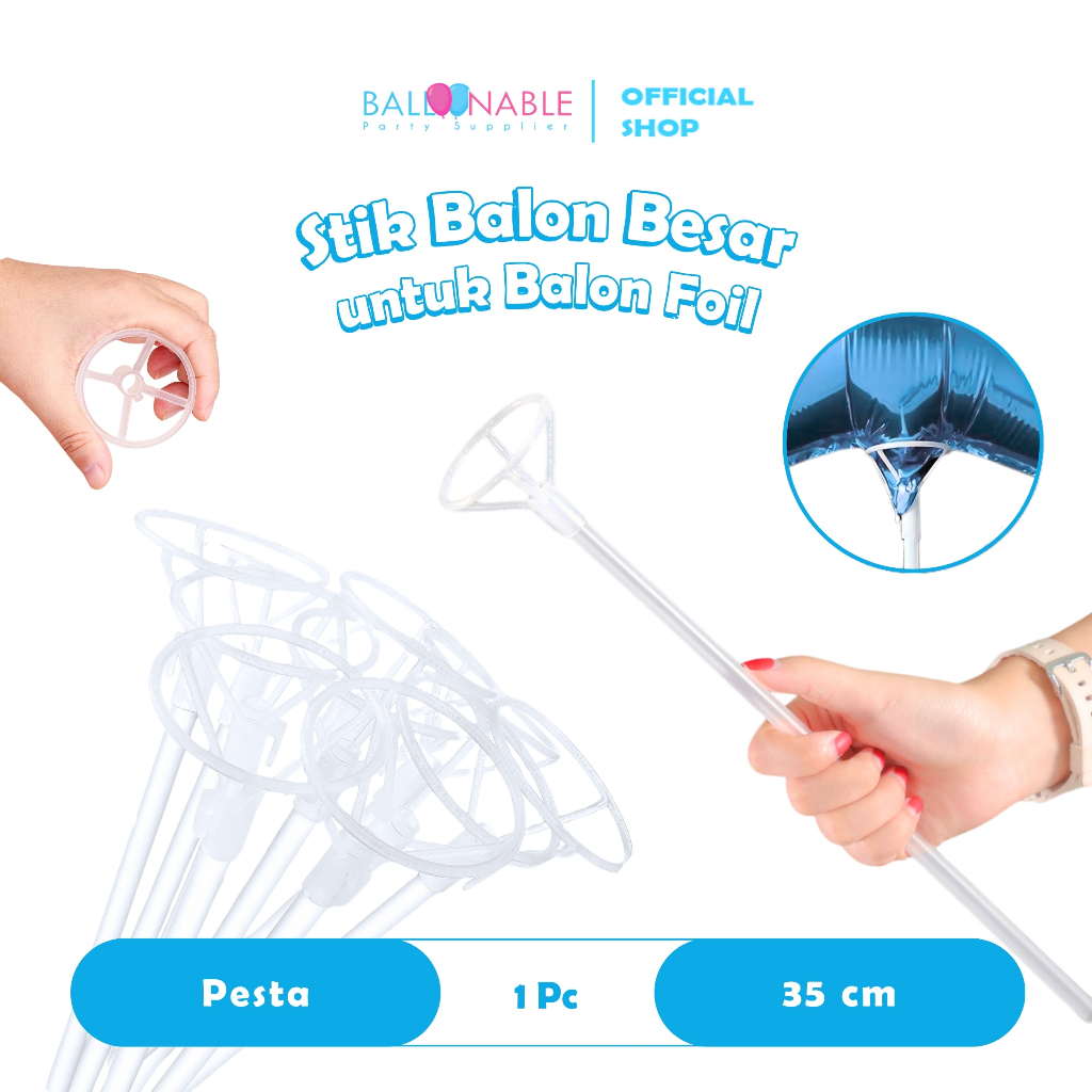 Stik Balon Besar | Panjang 35 cm