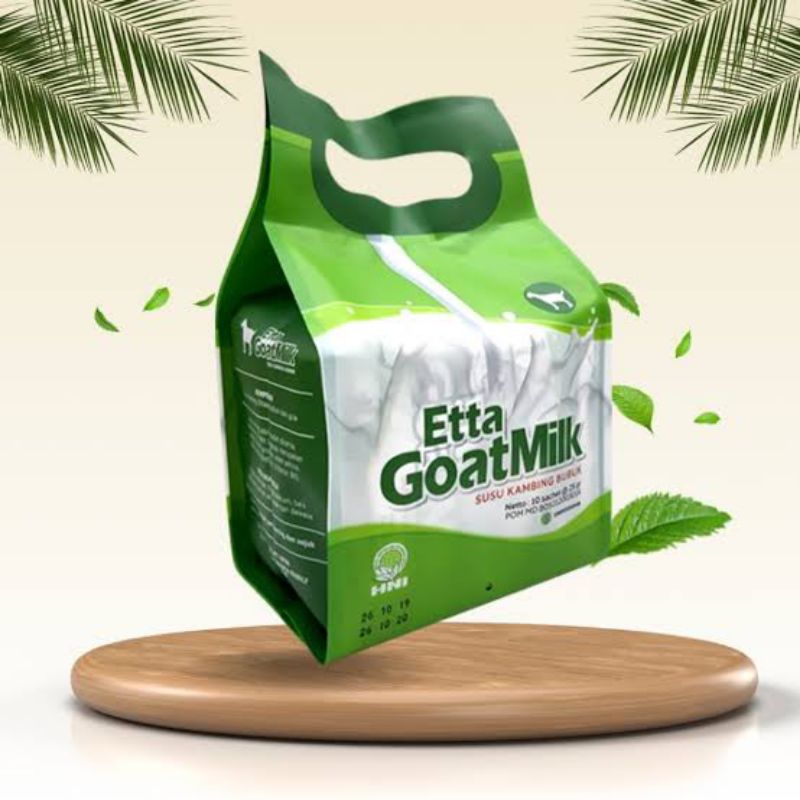 

HNI (HPAI) Etta Goat Milk (EGM) Susu Kambing Ettawa Bubuk 10 Sachet