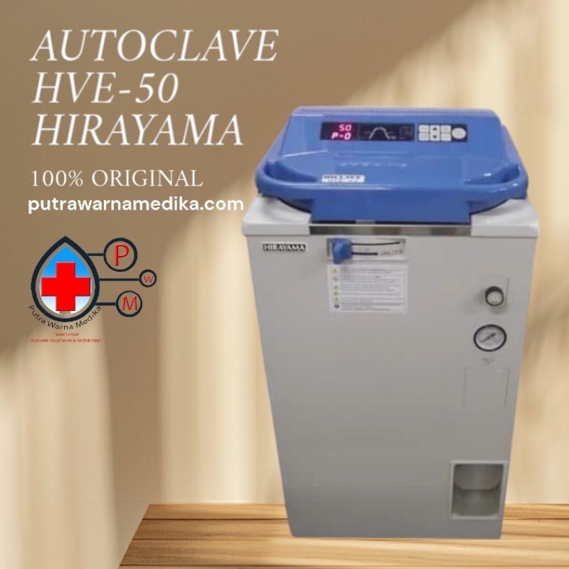 Autoclave HVE 50 Hirayama/Sterilizing HVE 50 Hirayama