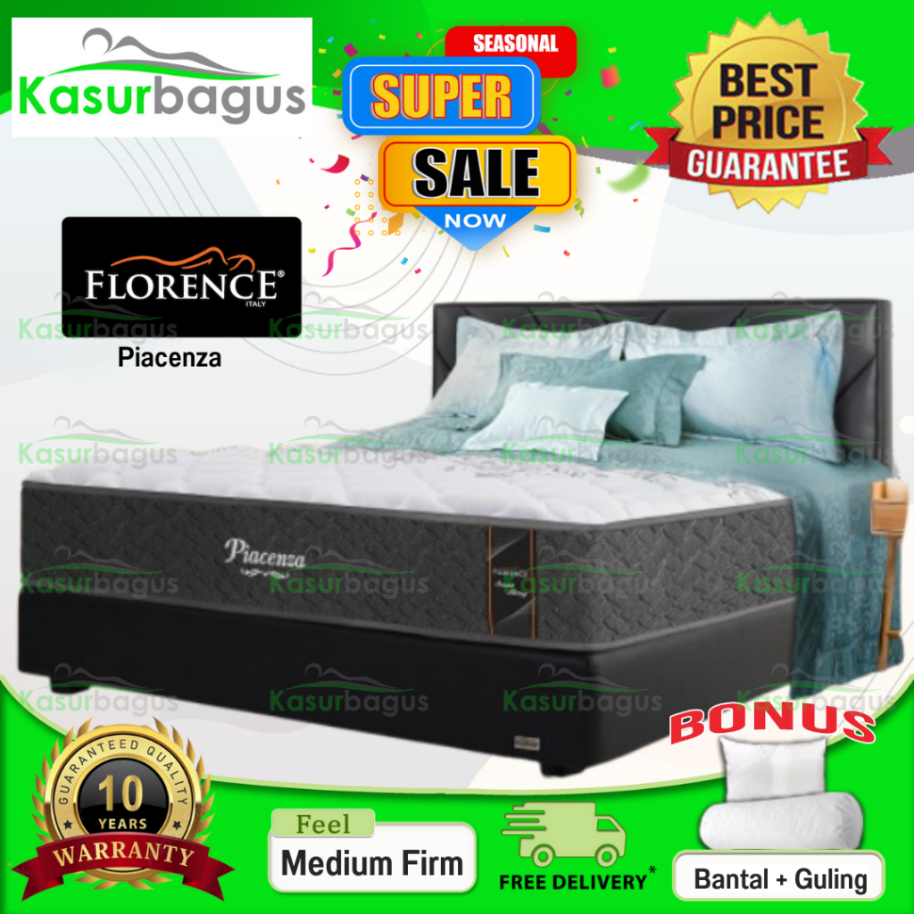 Florence Kasur Springbed Piacenza - Full Set 100x200