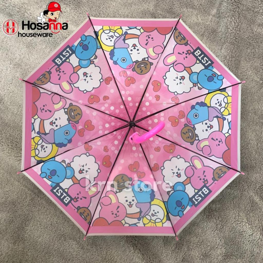 Payung anak//Payung PVC anak karakter full print//Payung murah//Payung karakter//Payung peluit