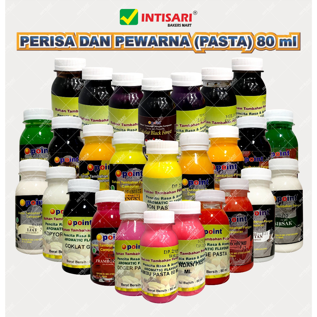 

[PASTA] POINT PERISA DAN PEWARNA 80 ML