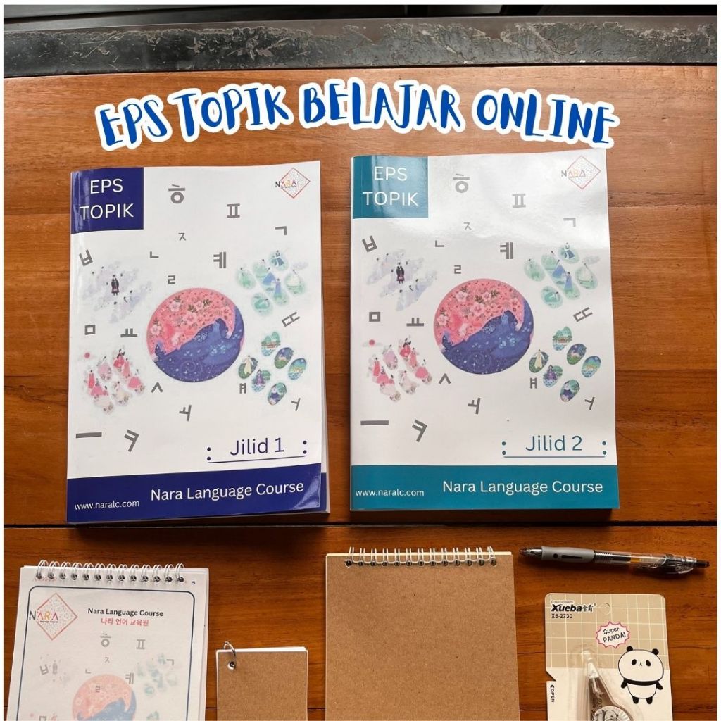 EPS TOPIK BELAJAR ONLINE | Buku full warna dan gambar Korea EPS TOPIK