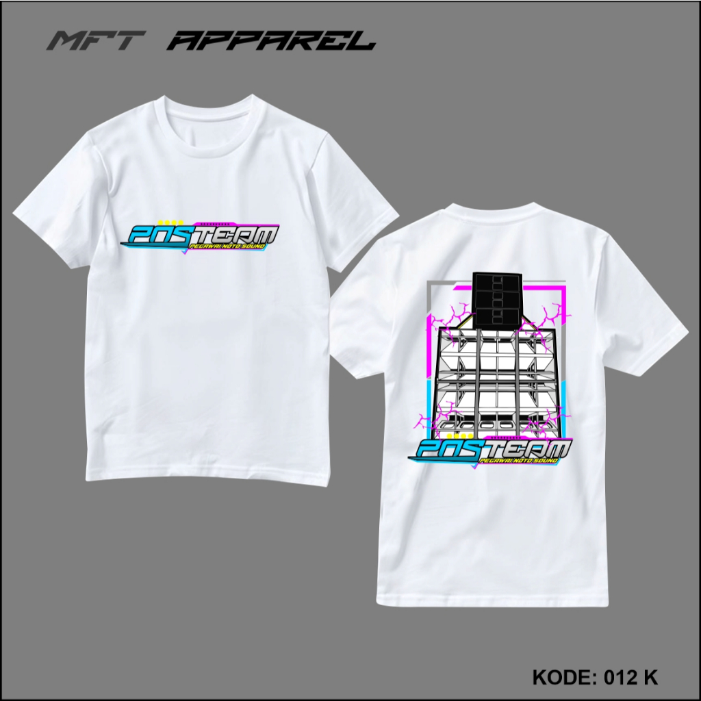 Kaos PNS Team Pegawai Noto Sound