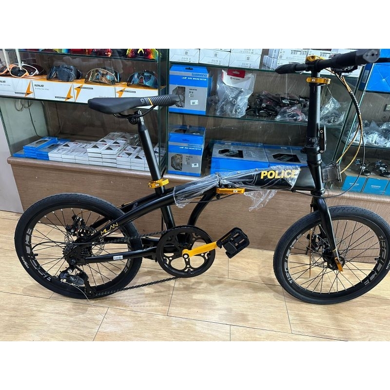 Sepeda Lipat Police Milan 8 Speed