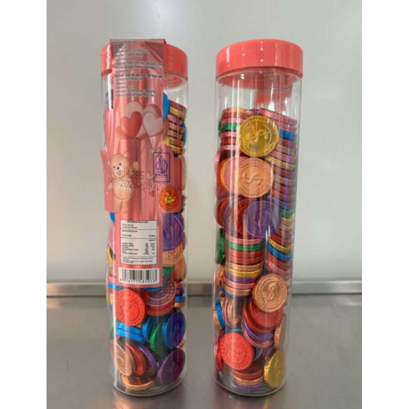 

Chen Liang Ji - Coklat Coin Tabung Isi 300gram Halal (COKLAT LEBARAN HARI RAYA)