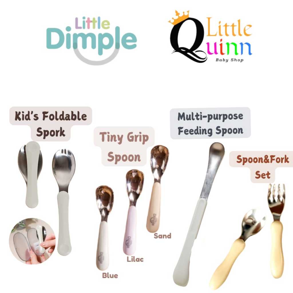 Little Dimple Foldable Spork - Little Dimple Multipurpose Spoon