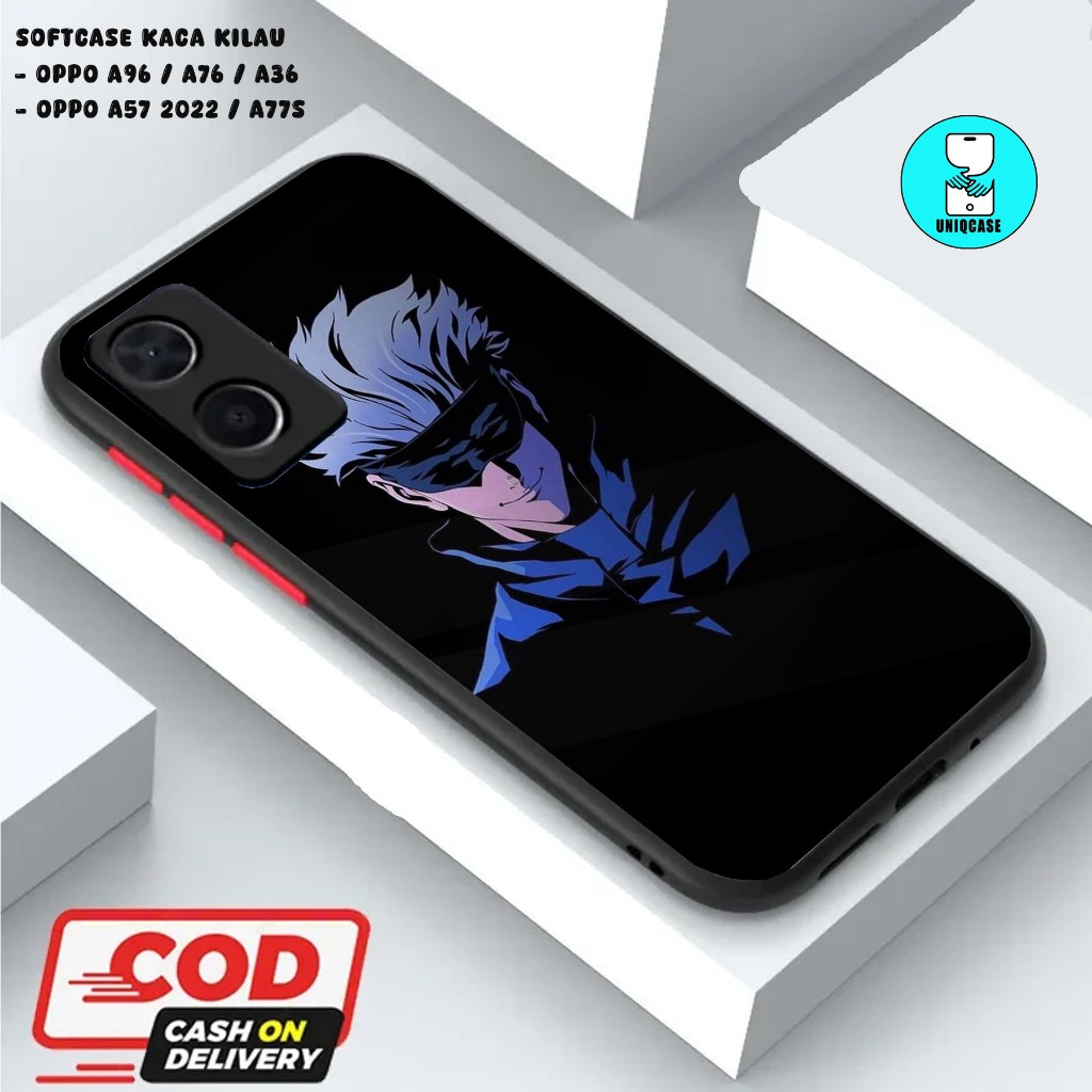 UNIQ  CASE SOFTCASE GLOSSY (KACA KILAU) OPPO A96 / A76 / A36 || OPPO A57 2022 / A77S dan ALL TYPE SM