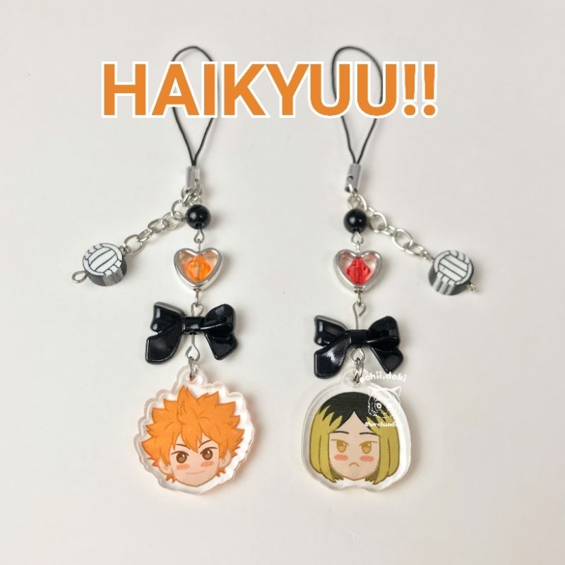 HAIKYUU Phone strap Keychain anime