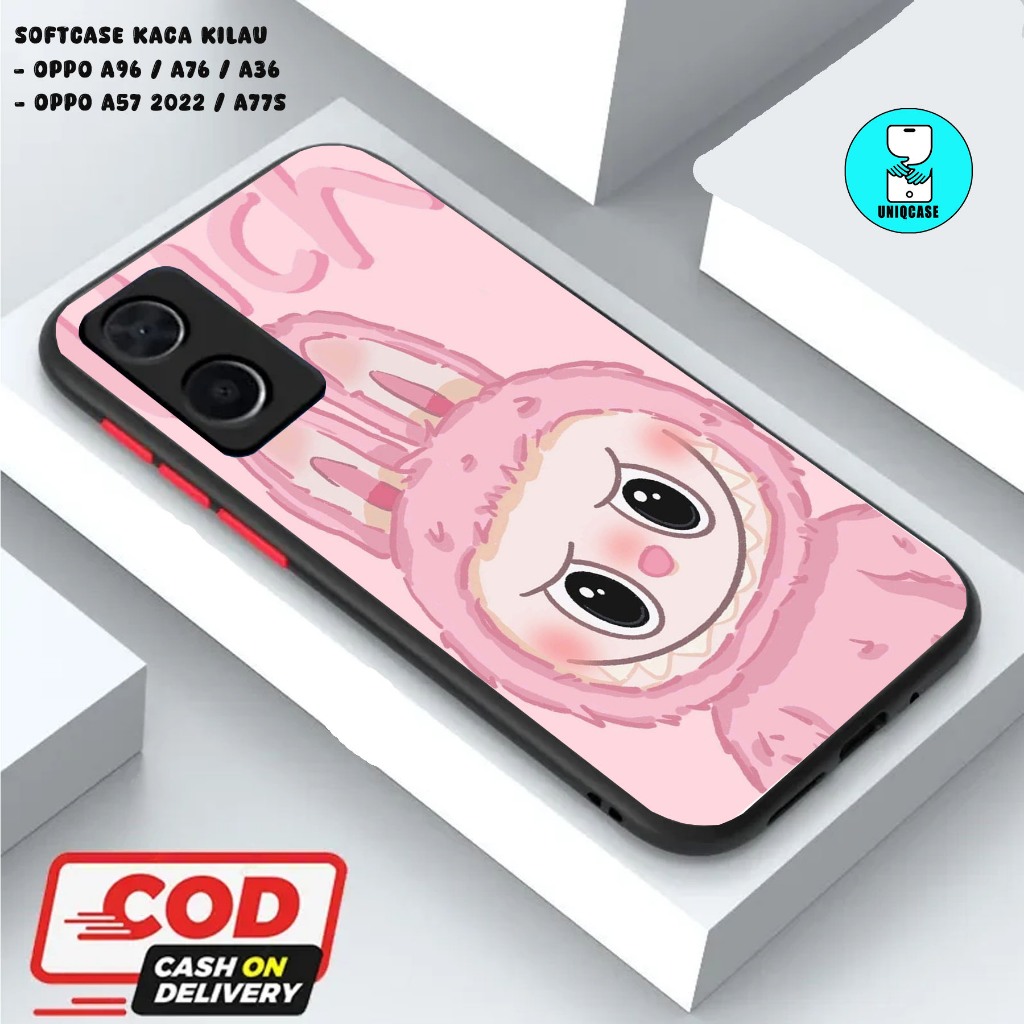 UNIQ  CASE SOFTCASE GLOSSY (KACA KILAU) OPPO A96 / A76 / A36 || OPPO A57 2022 / A77S dan ALL TYPE SM