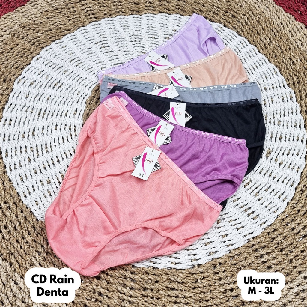 3 Pcs Celana Dalam Wanita Esse/Wanita/Rain CD Wanita Esse Celana Dalam Wanita Esse M L XL XXL 4L/XXX